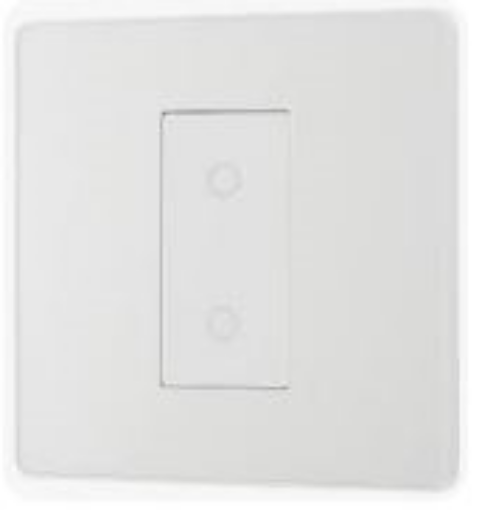 Picture of BG Evolve Single Touch Dimmer Switch MST 2 Way Pearlescent White