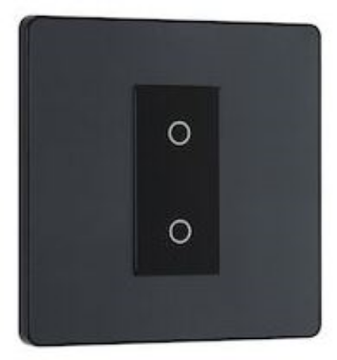 Picture of BG Evolve Single Touch Dimmer Switch MST 2 Way Matt Grey