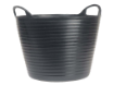 Picture of Faithfull 42L H/D Polyethylene Flex Tub  Black