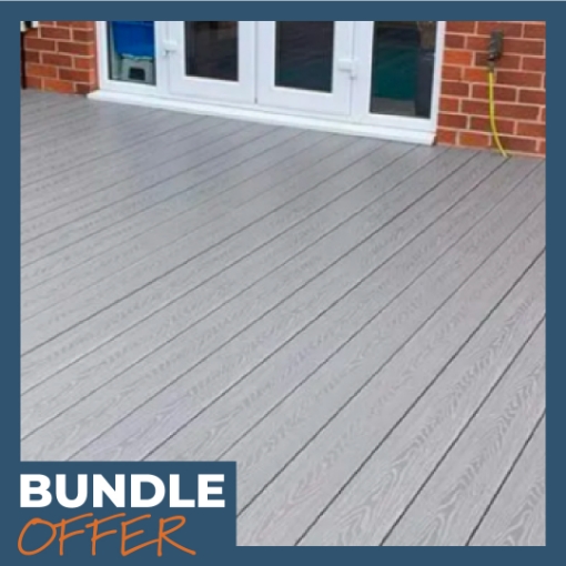 Deckro Composite Decking 12 x 12 Offer 2024 Grey