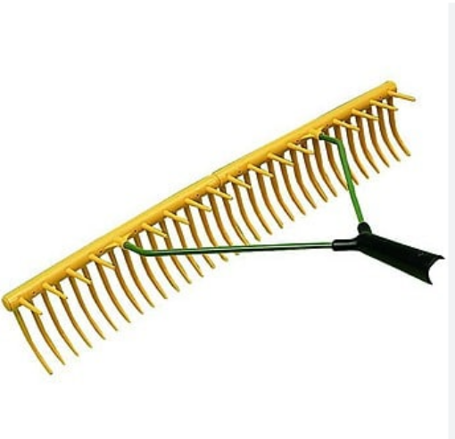 Picture of Jost Plastic Landscape Rake Complete 32 Tooth 