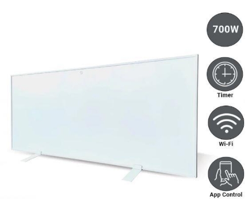 Picture of De Vielle Infrared Heater 700W with Wi-Fi Control
