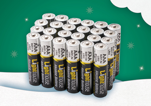 Picture of Lighthouse 24 Alkaline Batteries AAA