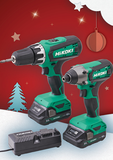 Picture of Hikoki 18V Combi & Impact Drill Twin Pack