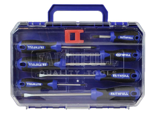 Picture of Faithfull 8 Piece Screwdriver Set 