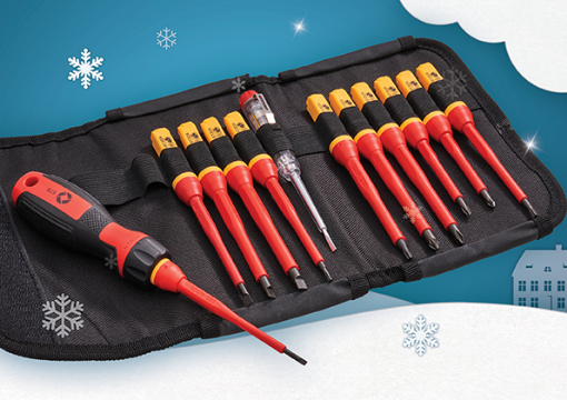 Picture of Faithfull 13 Piece Quick Change Vde Screwdriver Set