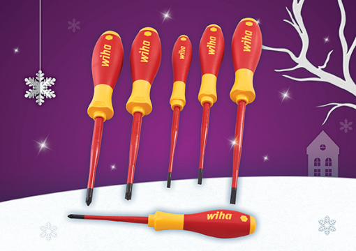 Picture of Wiha 6 Piece Slimfix VDE Screwdriver Set