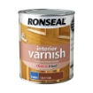 Picture of Ronseal Interior Varnish Satin Dark Oak 750ml