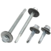 Picture of 5.5x25mm Hex Self Drill Screw 4 Point Washer 100S - Heavy Section Steel to Steel or Wood