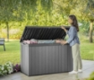 Picture of Keter Darwin 662L Evotech Wood Effect Garden Storage Box - Green