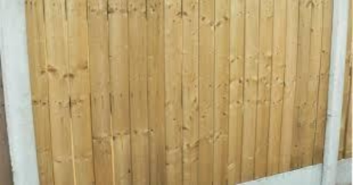 Picture of Closed Cottage Fence Panel 6 x 6 Green Pressure Treated