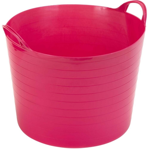 Picture of Strata Tuff Flexi Tub Pink 40ltr