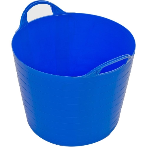Picture of Strata Tuff Flexi Tub Blue 40ltr