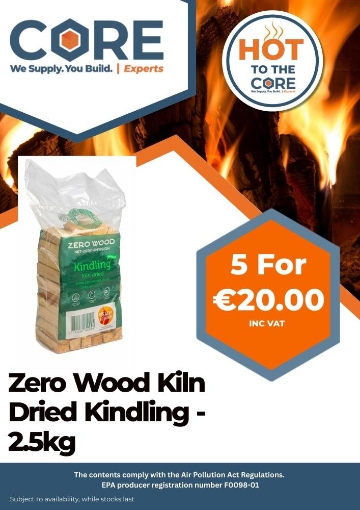 Picture of Zero Wood Kiln Dried Kindling - 2.5kg (approx) **5 for €20.00**EPA Registration No F0098-01