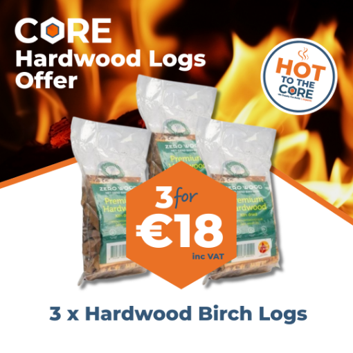 CORE Hardwood Logs 3-for-€18