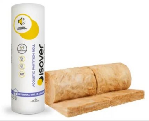 Picture of Isover Acoustic Partition Roll 25mm x 1200mm x 2000mm (24m2 per roll)