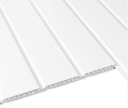 Picture of Dumapan Basic Grey White U-Groove Wall & Ceiling Panel 10mm x 260 (Pack of 10)