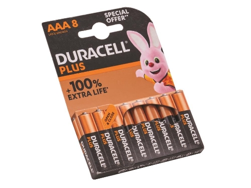 Picture of Duracell AAA Plus Power 8 Pack