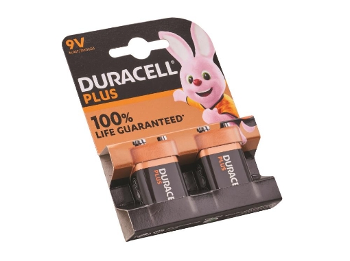 Picture of Duracell 9V Plus Power Twin Pack