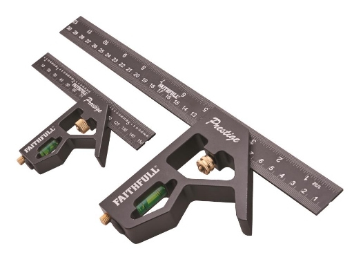 Picture of Faithfull 150mm (6") & 300mm (12") Combi Square Set