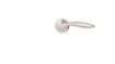 Picture of Sonnato Pieta Satin Chrome Lockset Incl Handles, Lock & 2 Hinges