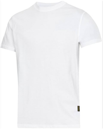 Picture of Snickers 2502 Classic T-Shirt White