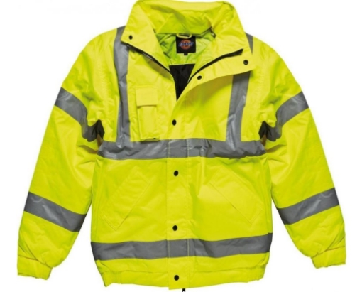 Picture of Safeline Hi Vis Bomber Jacket Yellow