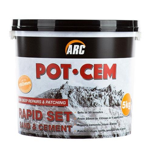 Picture of Arc Pot-Cem Rapid Sand & Cement 5Kg