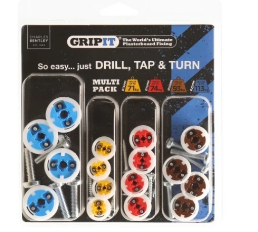 Picture of Gripit Multi Pack Fixing Kit Clam Pack