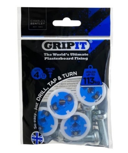 Picture of Gripit 25mm Blue Fixing Pack of 4