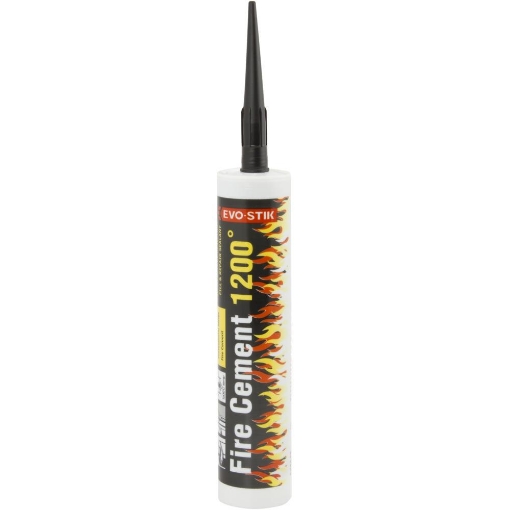 Picture of Bostik Evo-Stik Fire Cement 1200 Black 
