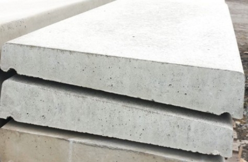 Picture of Concrete Wall Capping Feather Edge 381mm x 900mm (15" x 3')
