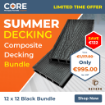 Deckro Composite Decking Black 12 x 12 Offer Spring 2026 