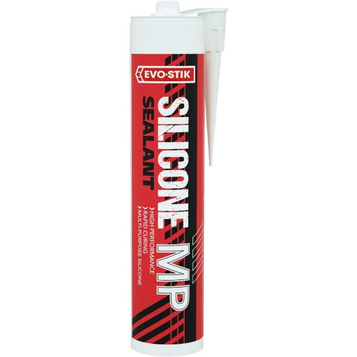 Picture of Bostik Evo-Stik Silicone Sealant Mp Clear 300ml Cartridge   