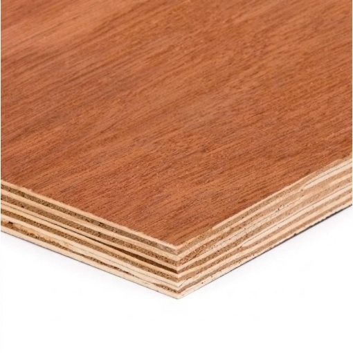Picture of Plywood 8x4x18mm Poplar Core / Red Faced EVP Plywood – BS EN 636- 2 & 314-2