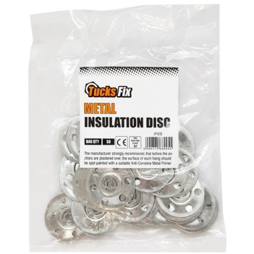 Picture of Tucks Metal Mushroom Insulation Disc Bag 50