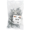 Picture of Metal 8 x 110 Mushroom Insulation Plug Bag 50 Zinc Plated