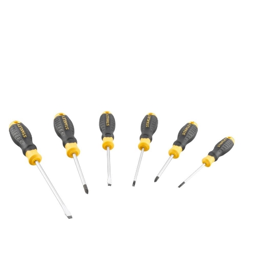 Picture of Stanley CUSHION GRIP™ Screwdriver Set, 6 Piece