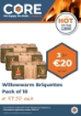 Picture of Willowwarm Carbon Neutral Briquettes Pack of 10 ** 3 for €20**EPA Registration No. F0061-01