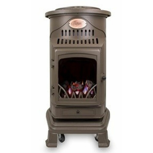 Picture of Provence Portable Gas Fire Heater Rustic Brown – 3.4kW