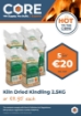 Picture of Zero Wood Kiln Dried Kindling - 2.5kg (approx) **5 for €20.00**EPA Registration No F0098-01