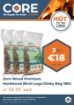 Picture of Zero Wood Premium Hardwood Birch Logs Dinky Bag - 18ltr ** 3 for €18.00**EPA Registration No. F0098-02