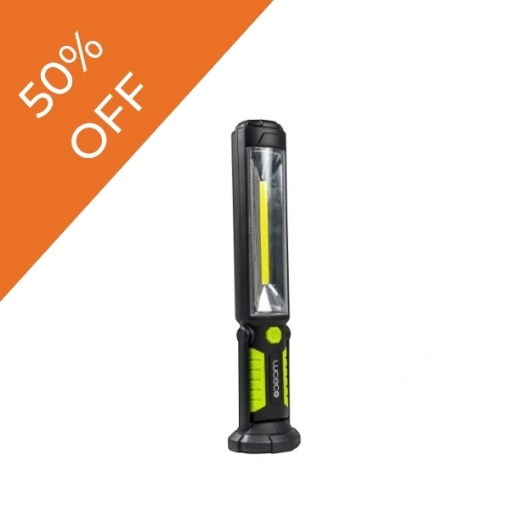 Picture of Luceco Tilting Inspection Torch With Powerbank 5V 5W 450Lm 6500K -  Usb Charged