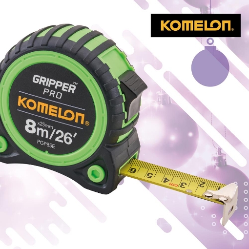 Picture of Komelon 8m (26ft) Hi-Vis Gripper Tape
