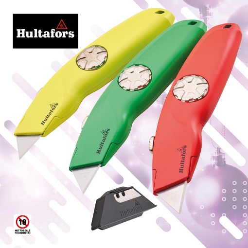 Picture of Hultafors Uk-Z Hi Vis Retractable Knife 