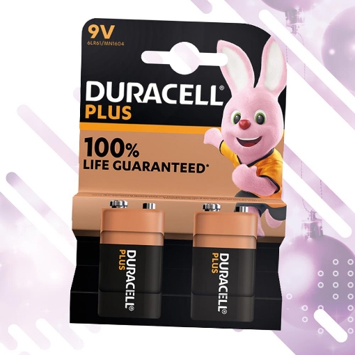Picture of Duracell 9V Plus Power Twin Pack