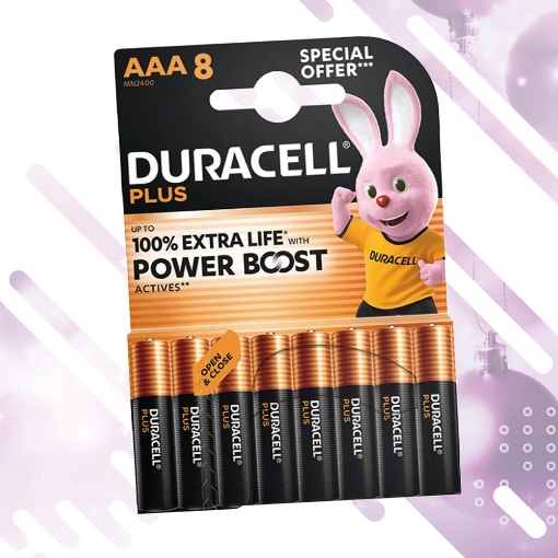 Picture of Duracell AAA Plus Power 8 Pack