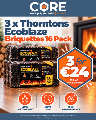 Thorntons Ecoblaze Briquettes Offer 