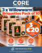 WillowWarm Briquettes Offer