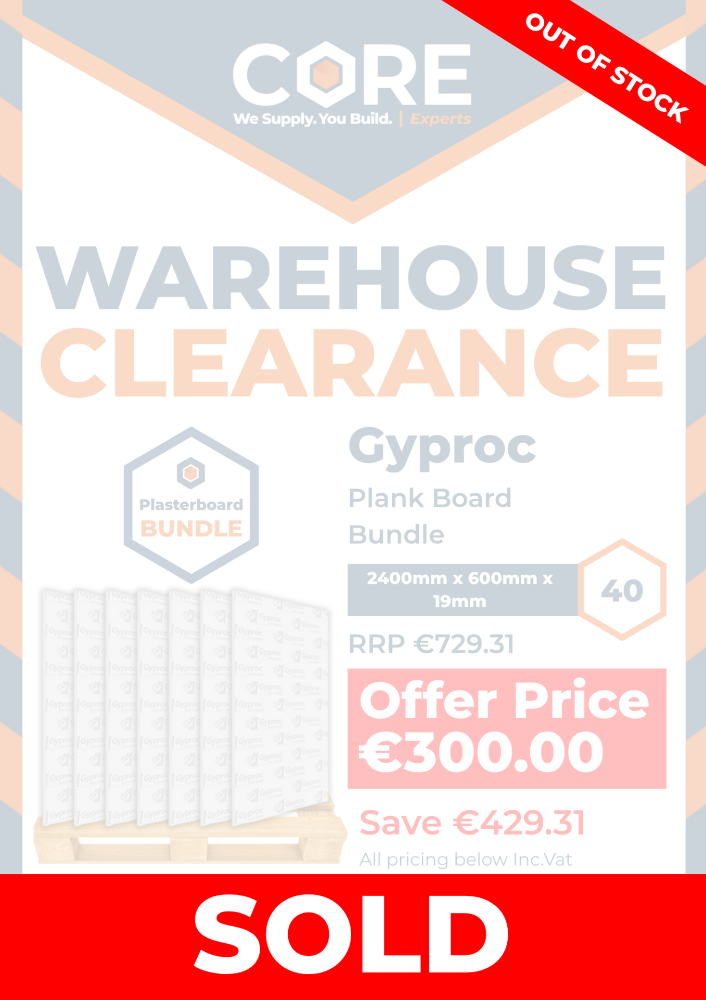 Gyproc Plasterboard Bundle